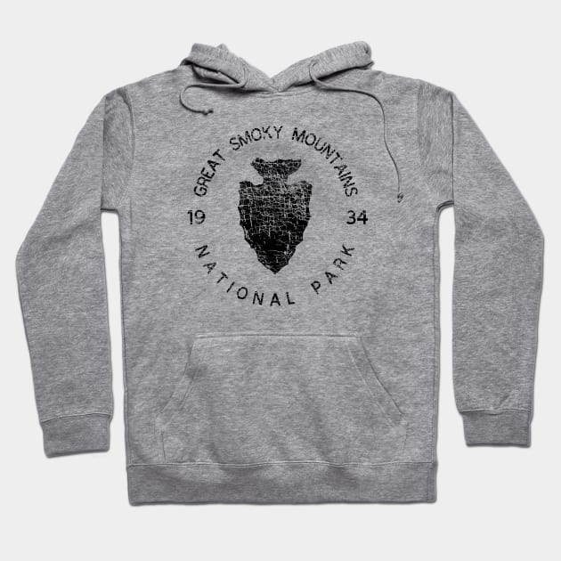 Great Smoky Mountains National Park USA Adventure Hoodie by Cascadia by Nature Magick
